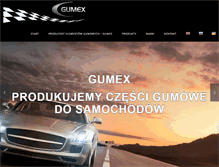 Tablet Screenshot of gumex.com.pl