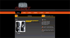 Desktop Screenshot of gumex.ba